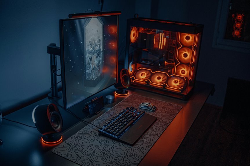gaming room setup ideas