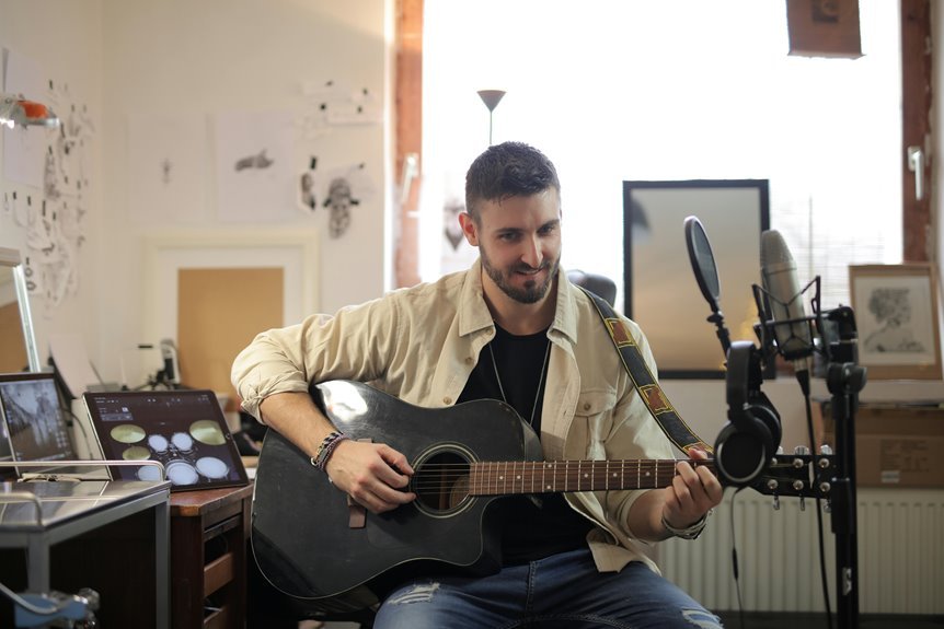 home studio recording acoustics