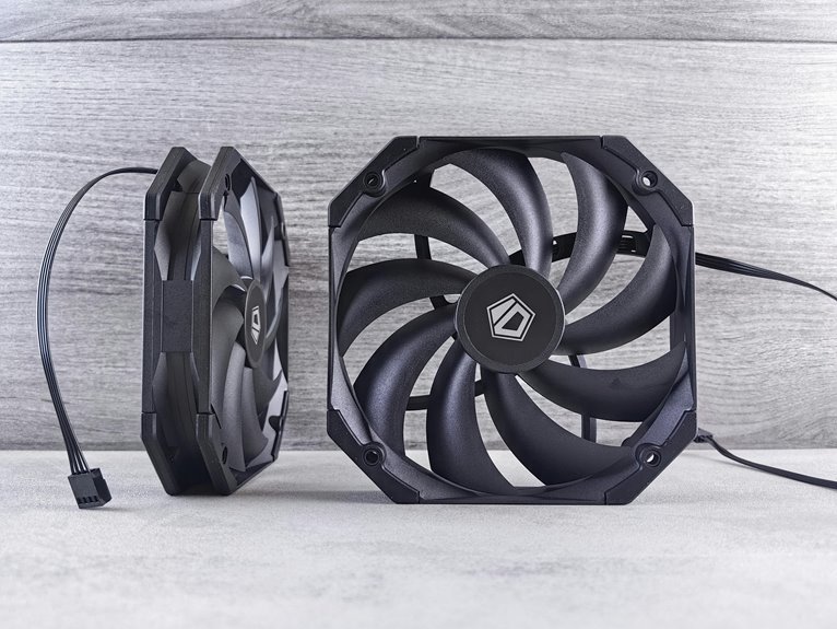 pc cooling fan placement